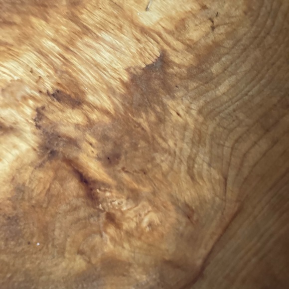 Vintage | Wood chopping bowl. - Picture 8 of 12